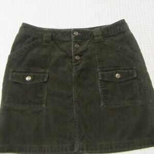 Corduroy Mini Skirt Jacob Annexe Size 5/6 Possible Vintage